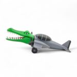 Italian Brainrot Action Figures | Viral Meme Collectible Toys | Articulated Poseable Figurines | Tung Tung, Tralalelo, Chimpanzini & More | 3D Printed (Bombardino Crocodilo) - Image 6