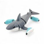 Tralalero Tralala Shark Action Figure | 4-Inch Meme Toy | Italian Brainrot Collectible | 3D Printed Articulated Model with Sneakers | Funny Viral Figurine Gift - Image 2