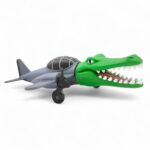 Italian Brainrot Action Figures | Viral Meme Collectible Toys | Articulated Poseable Figurines | Tung Tung, Tralalelo, Chimpanzini & More | 3D Printed (Bombardino Crocodilo) - Image 3