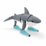Tralalero Tralala Shark Action Figure | 4-Inch Meme Toy | Italian Brainrot Collectible | 3D Printed Articulated Model with Sneakers | Funny Viral Figurine Gift - Image 7