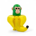 Italian Brainrot Action Figures | Viral Meme Collectible Toys | Articulated Poseable Figurines | Tung Tung, Tralalelo, Chimpanzini & More | 3D Printed (Chimpanzini Banaini) - Image 3