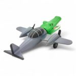 Italian Brainrot Action Figures | Viral Meme Collectible Toys | Articulated Poseable Figurines | Tung Tung, Tralalelo, Chimpanzini & More | 3D Printed (Bombardino Crocodilo) - Image 4