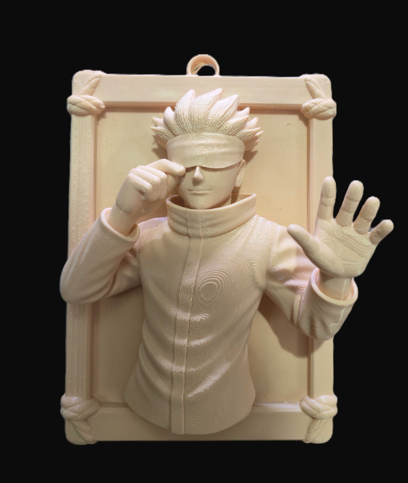 WhatsApp Image 2025-12-30 at 11.57.52 AM Gojo Satoru Jujutsu Kaisen 3D Wall Art - Image 1