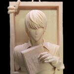 Light Yagami Death Note 3D Wall Art Frame | Anime Sculpted Wall Decor