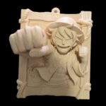 Monkey D. Luffy Punch 3D Wall Art Frame | One Piece Anime Decor